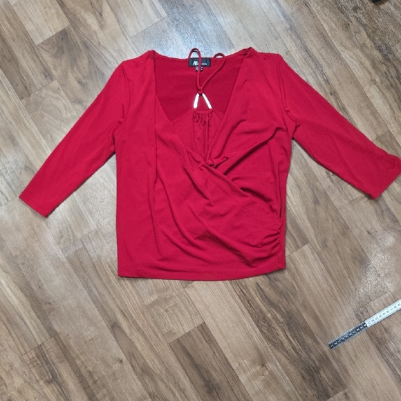 ELEGANT 90s LAYERED HALTER STYLE WOMENS BLOUSE SIZE SMALL - Picture 8 of 13